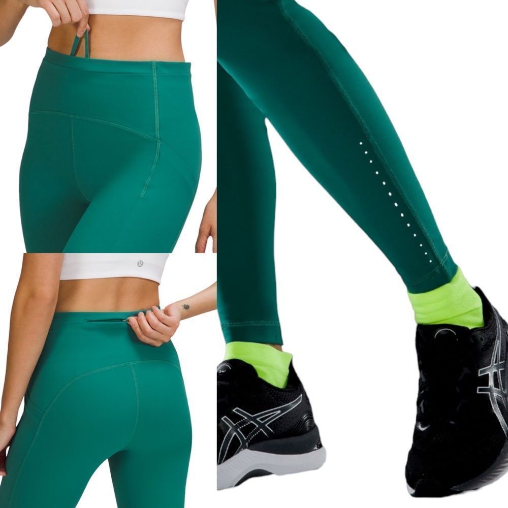 NWT Lululemon Swift Speed High Rise Tight 28” Teal Plus Size 20 - Picture 8 of 16